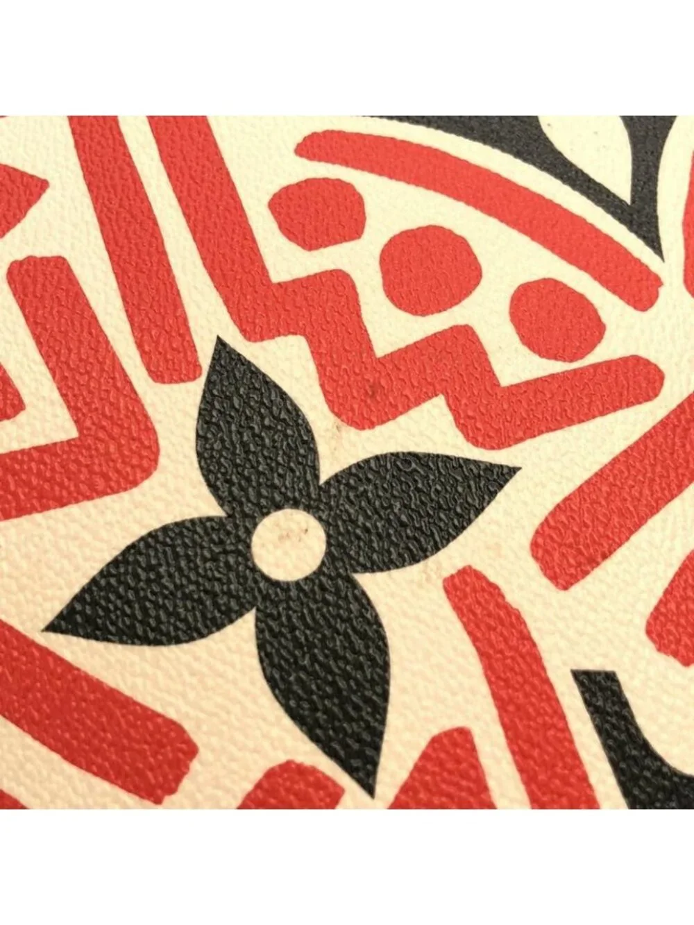 ★SOLD★ Louis Vuitton LV Crafty on the Go GM Bag Creme Rouge - Picture 5 of 8